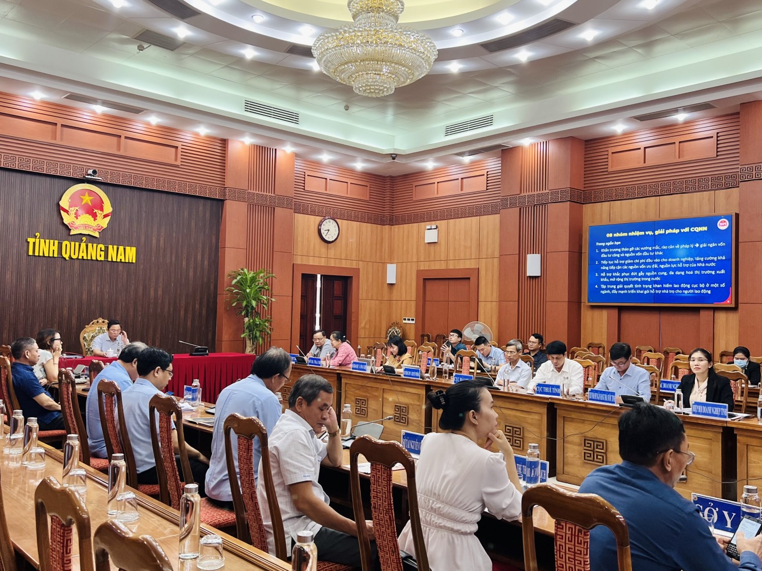 Hiệp hội Doanh nghiệp tỉnh Quảng Nam tham dự Hội nghị trực tuyến toàn quốc với các doanh nghiệp với chủ đề "Chủ động thích ứng, phục hồi nhanh và phát triển bền vững"