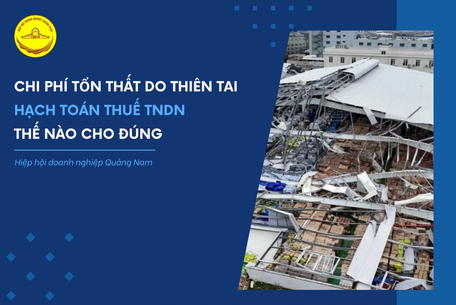 Chi phí tổn thất do thiên tai bão lũ: Doanh nghiệp hạch toán như thế nào cho đúng?