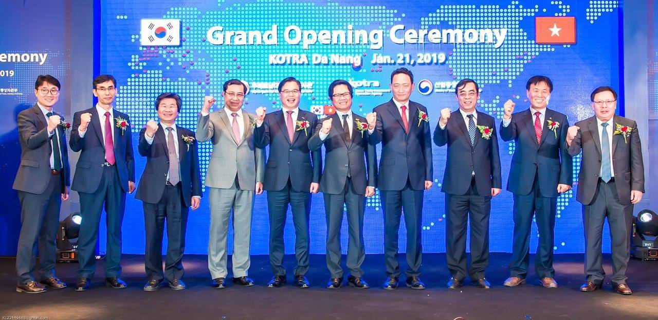 Lễ khánh thành Văn phòng Kotra cơ quan xúc tiến đầu tư Hàn Quốc tại Đà Nẵng