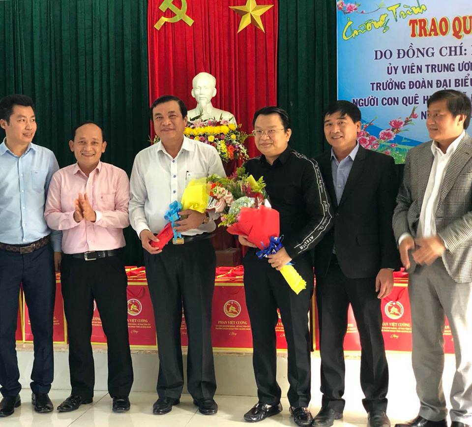 Lãnh đạo Hiệp hội Doanh nghiệp tỉnh Quảng Nam đã về thăm và tặng quà nhân dịp Xuân Kỷ Hợi 2019
